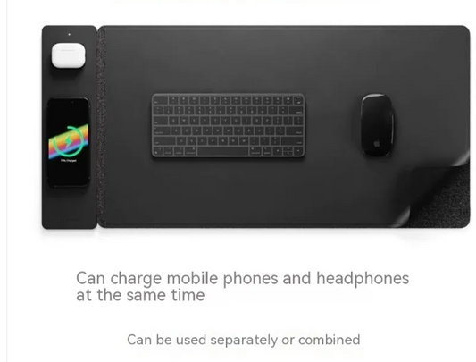 15W Magnetic Wireless Charger Mouse Pad